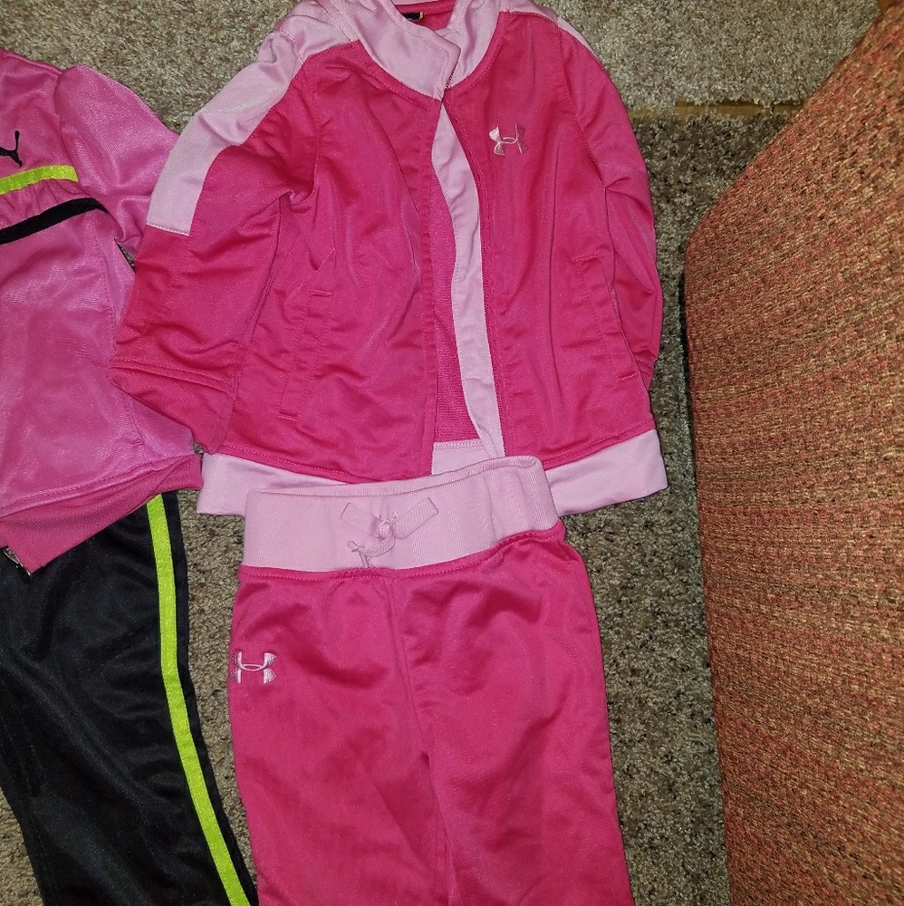 Under armor track suit
